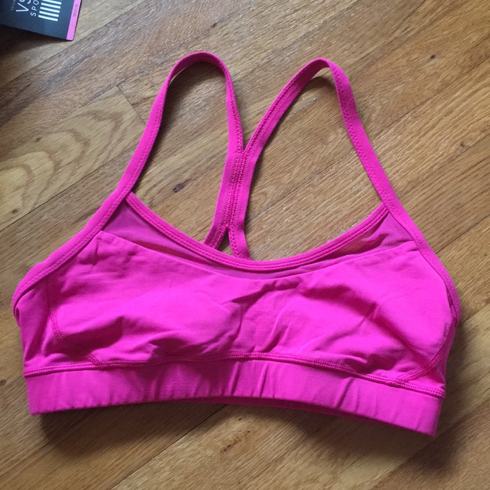 Lululemon hot pink bra size 8